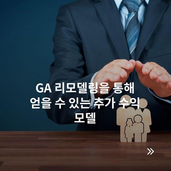 GA 리모델링을 통해 얻을 수 있는 추가 수익 모델